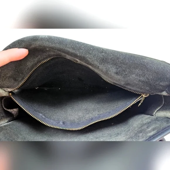 Vtg COACH | Ranch Bag | Black | Womens | Crossbody | 90s | Leather - Picture 13 of 16